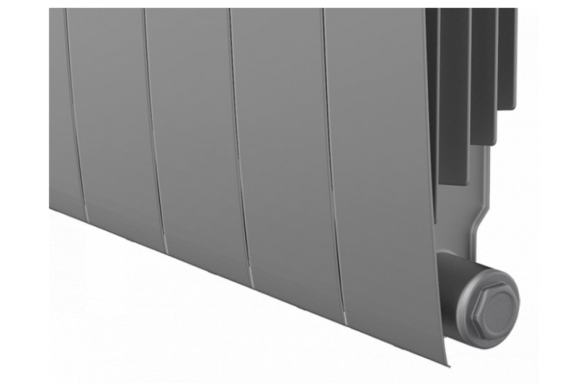 Радиатор Royal Thermo Biliner Alum 500 Silver Satin 10 секций НС-1250264