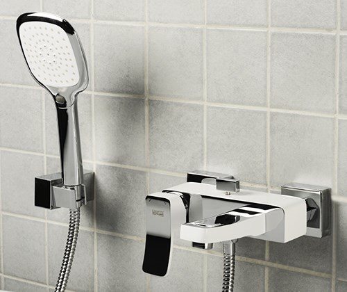 Смеситель для ванны WasserKRAFT Aller 1061WHITE белый