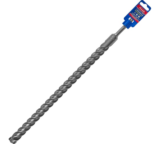 Бур по бетону Tsunami PROFESSIONAL Cross 25х450/400 мм, SDS-plus T10610300025450