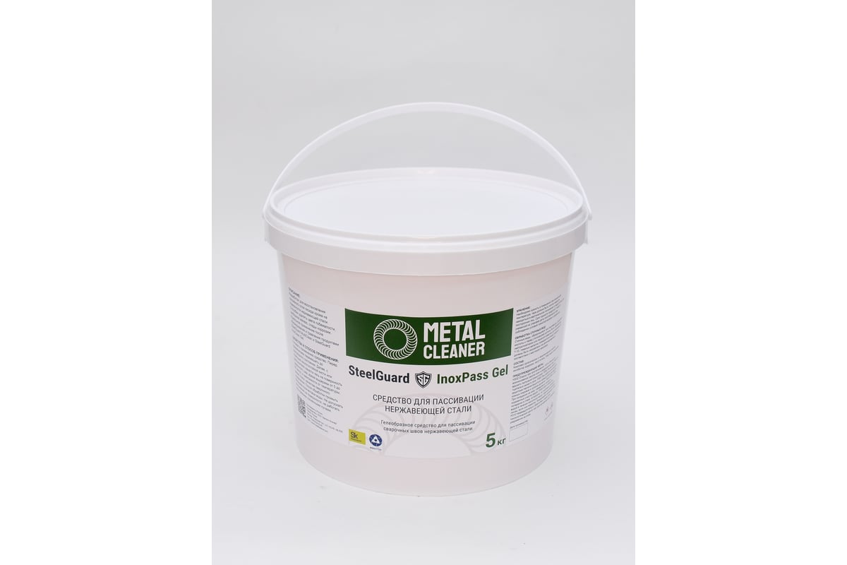 Паста для пассивации InoxPass Gel 5 кг SteelGuard MCSGIPG0005