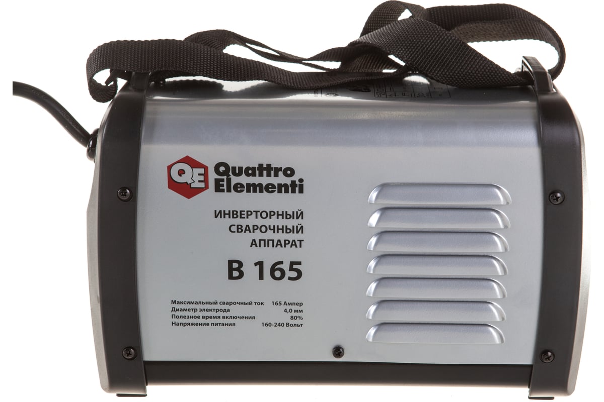 Инверторный аппарат электродной сварки Quattro Elementi B 165 772-401