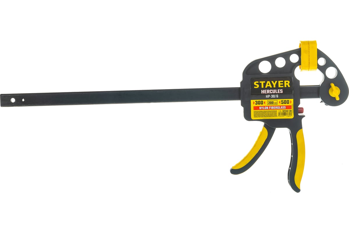 Ручная пистолетная струбцина Stayer PROFI 300 мм 32242-30