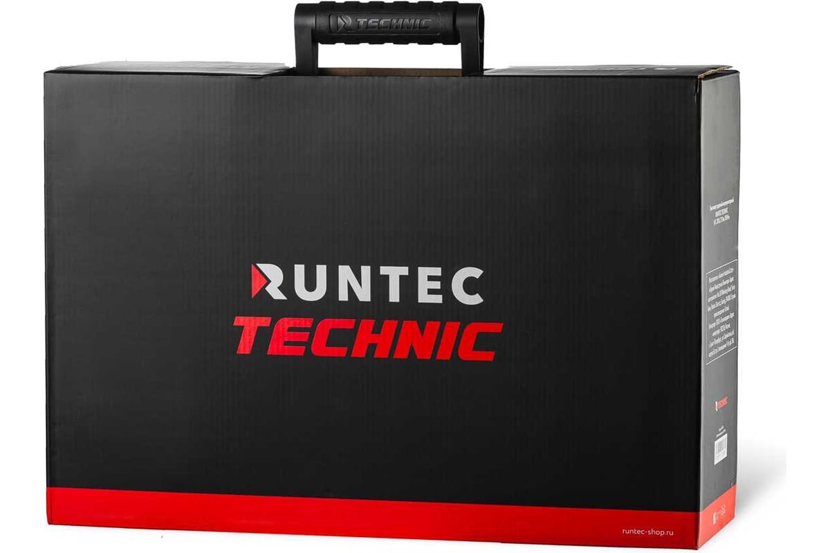 Ударный аккумуляторный гайковерт RUNTEC TECHNIC 1/2, 20 В, 2x4 Ач, 800 Нм RT-IW800T
