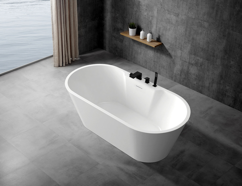 Акриловая ванна Abber AB9299-1.5 150x70, белый
