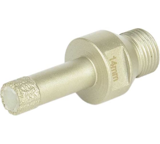 Коронка алмазная, вакуумное спекание (14х40 мм; 1/2"; М14) TECH-NICK TUK 136.600.7017