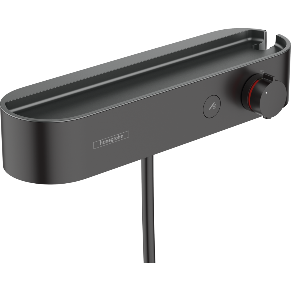 Смеситель для душа Hansgrohe ShowerTablet Select 24360670 термостат, черный матовый