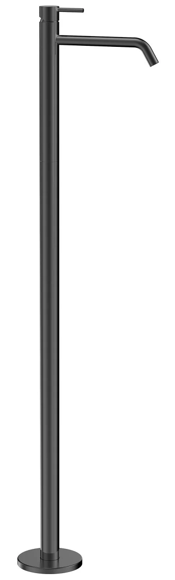 Напольный смеситель AQUAme Siena AQM6211MB черный матовый