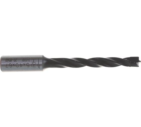 Сверло HW (5x40x67 мм; Z 2+2; S 8x20 мм; RH) для присадочного станка CMT 307.050.11