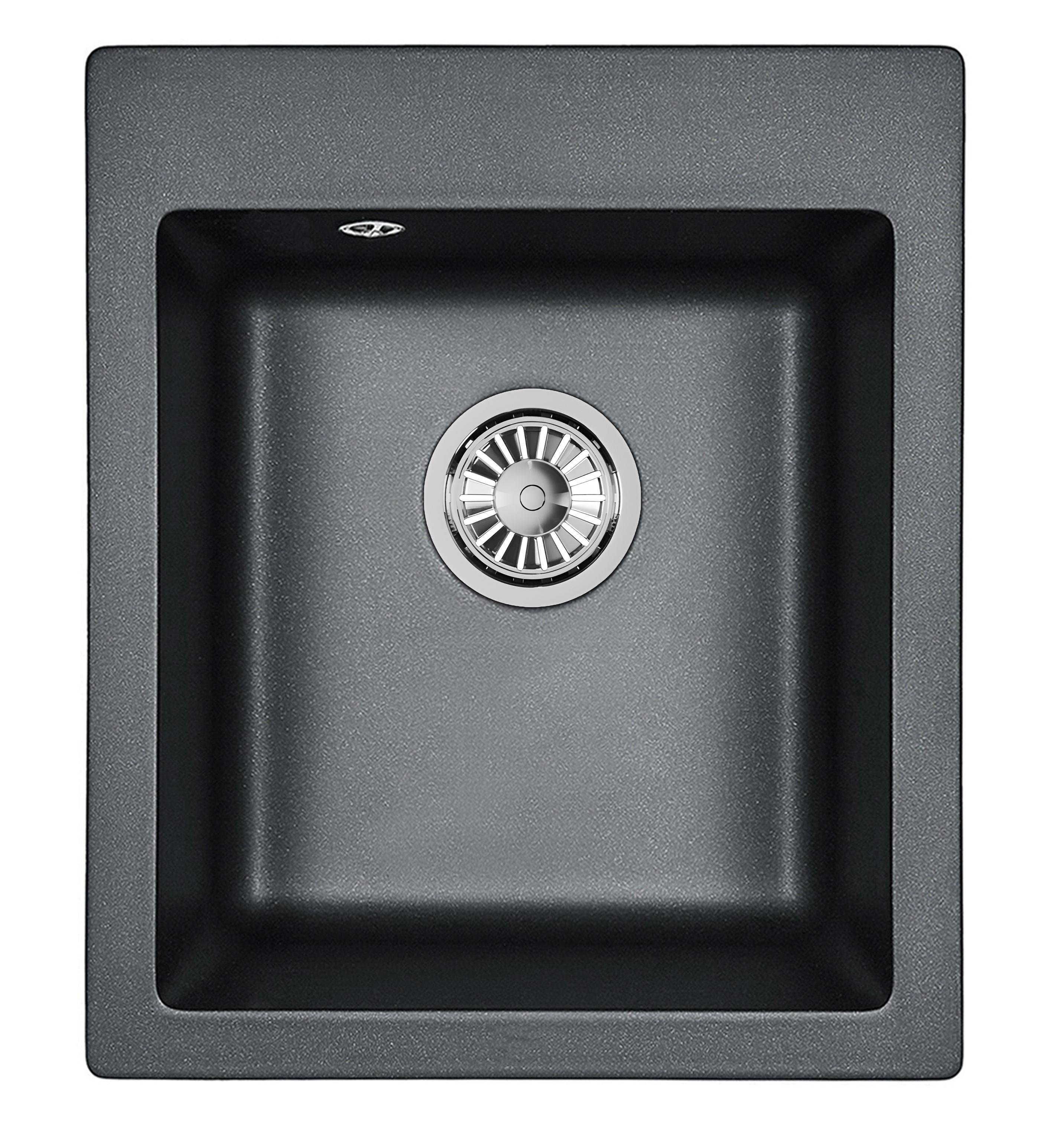 Кухонная мойка Granula GR-4201 41.5 см шварц