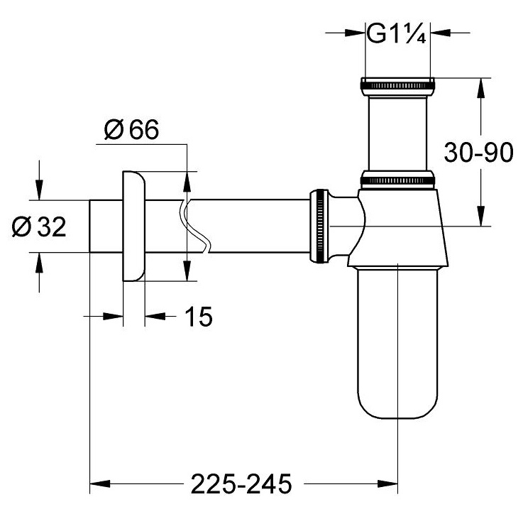 Сифон для раковины Grohe 28920000