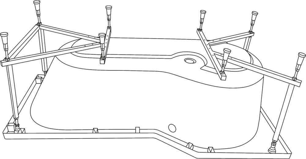 Каркас для ванн Excellent MR-13 Be Spot