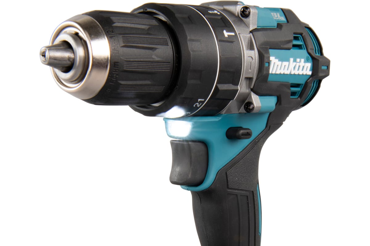 Ударная аккумуляторная дрель-шуруповерт Makita BL XPT, XGT 40В HP002GZ