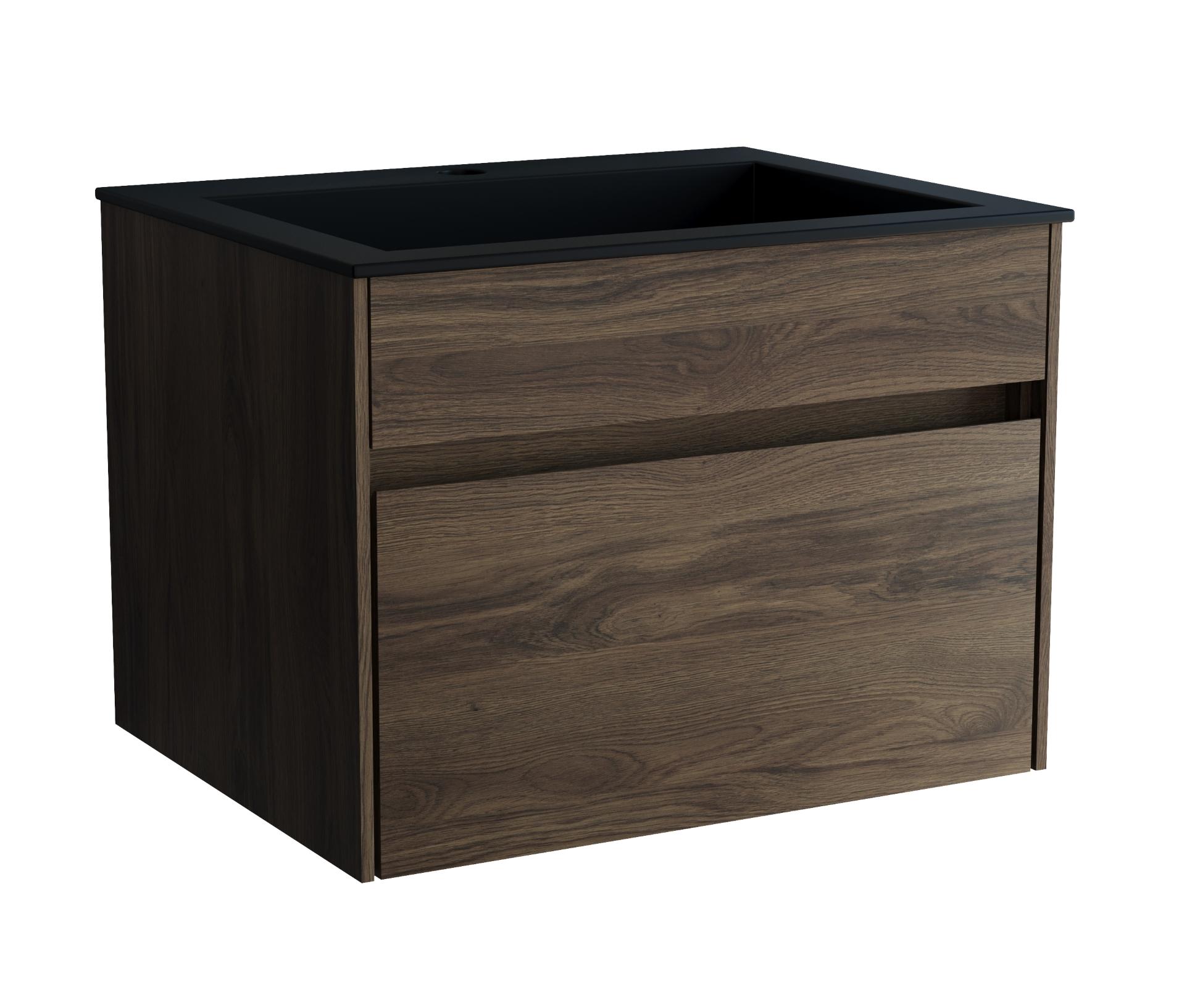Тумба с раковиной Vincea Chiara new 60 см C.Oak