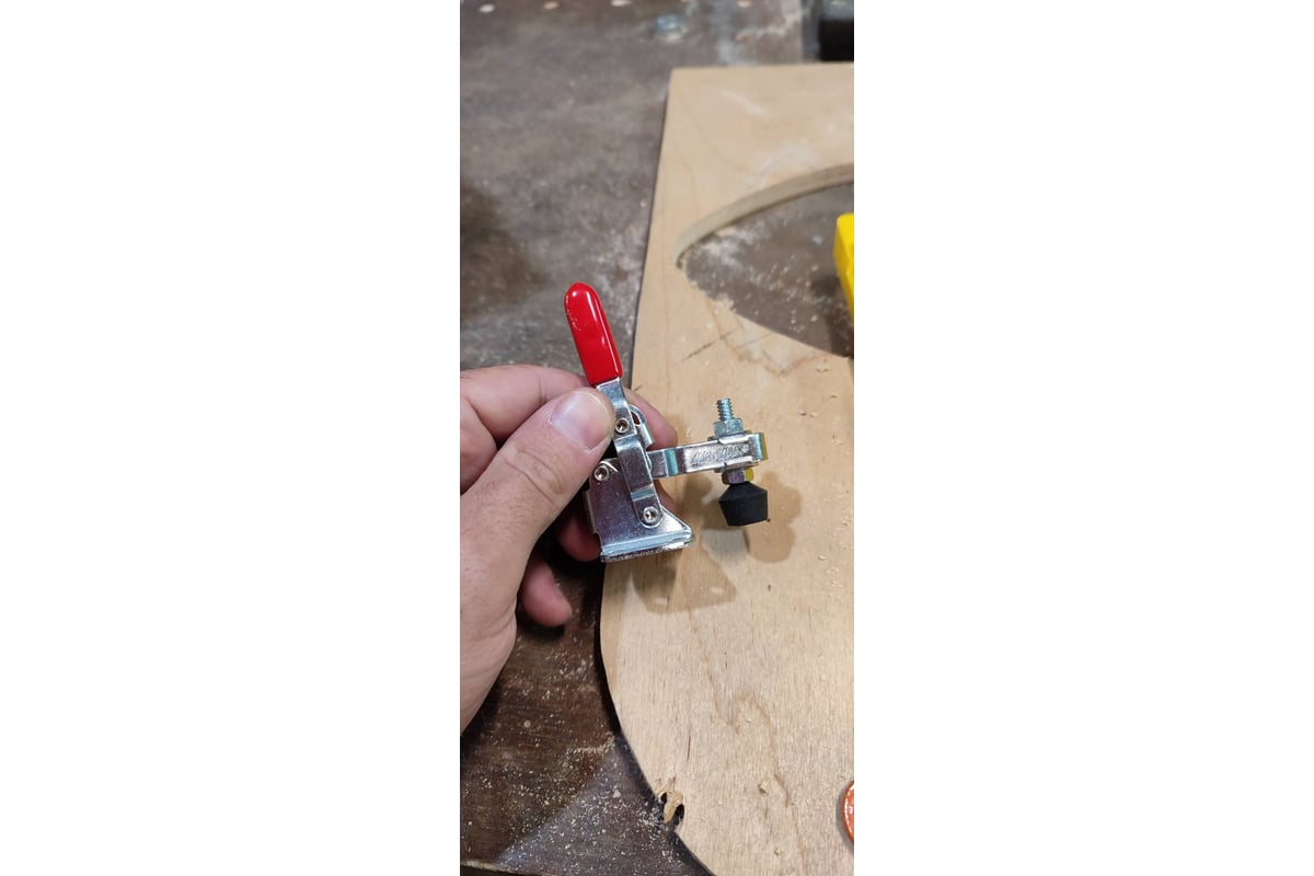 Зажим с вертикальной рукоятью HS CLAMP HS-101-A