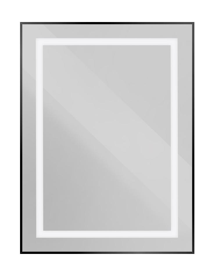 Зеркало BelBagno SPC-KRAFT-600-800-SENS-NERO 60x80 см сенсорный выключатель, черный