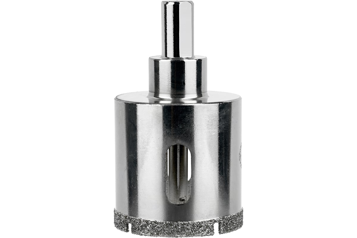 Коронка алмазная по керамограниту и керамике с центрирующим сверлом 40 мм Diamond Industrial DIDCSC040
