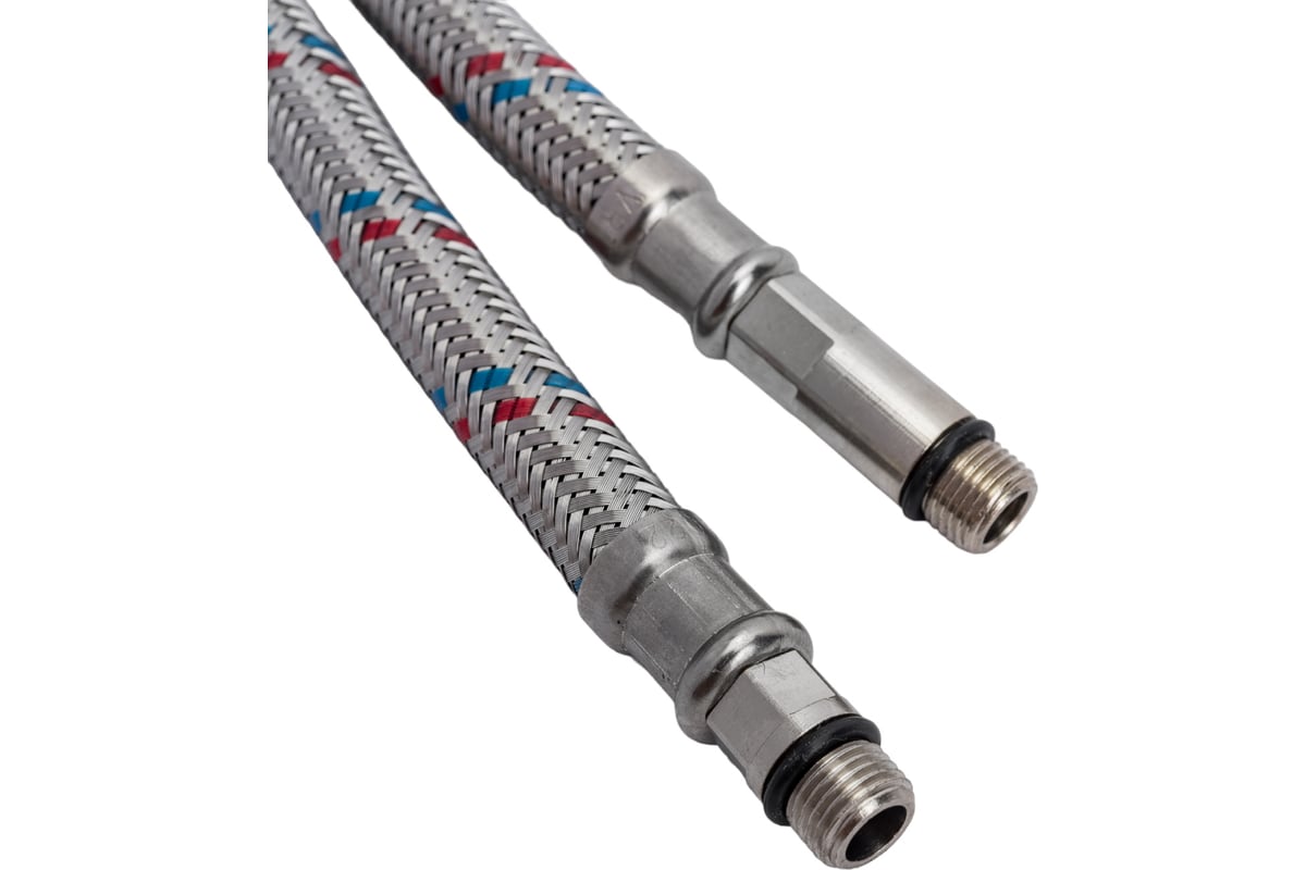 Подводка к смесителю (пара; 1.0 м; 1/2F-M10) VRT 521797