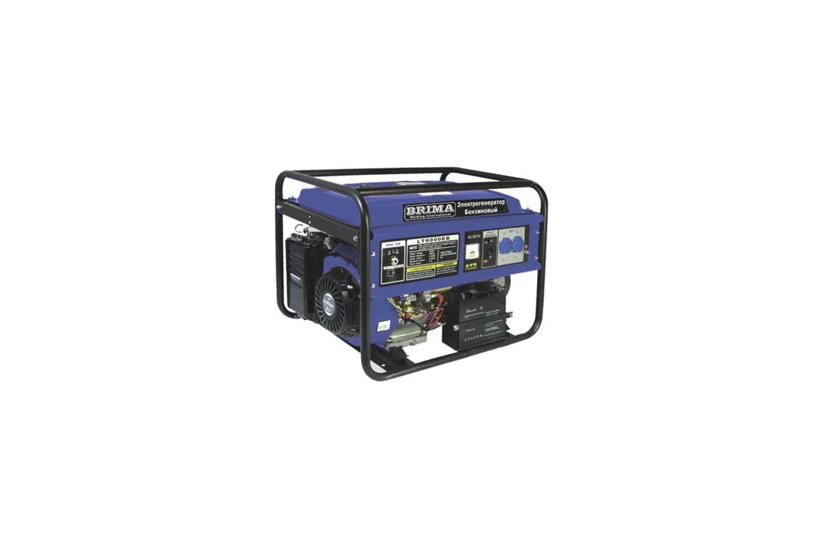 Бензиновый генератор Brima LT 8000 B ручной запуск 0009490