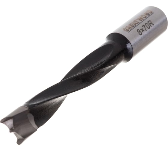 Сверло глухое HW 8x70 мм, S10x20 мм, RH Greatwood TL00000087
