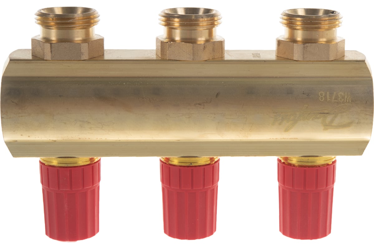 Коллекторы Danfoss FHF-3F с расходомерами для 3 контура 088U0523