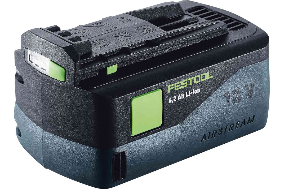 Батарея аккумуляторная BP 18 Li 6,2 ASI (18В, 6.2 Ач, Li-Ion) Festool 201797