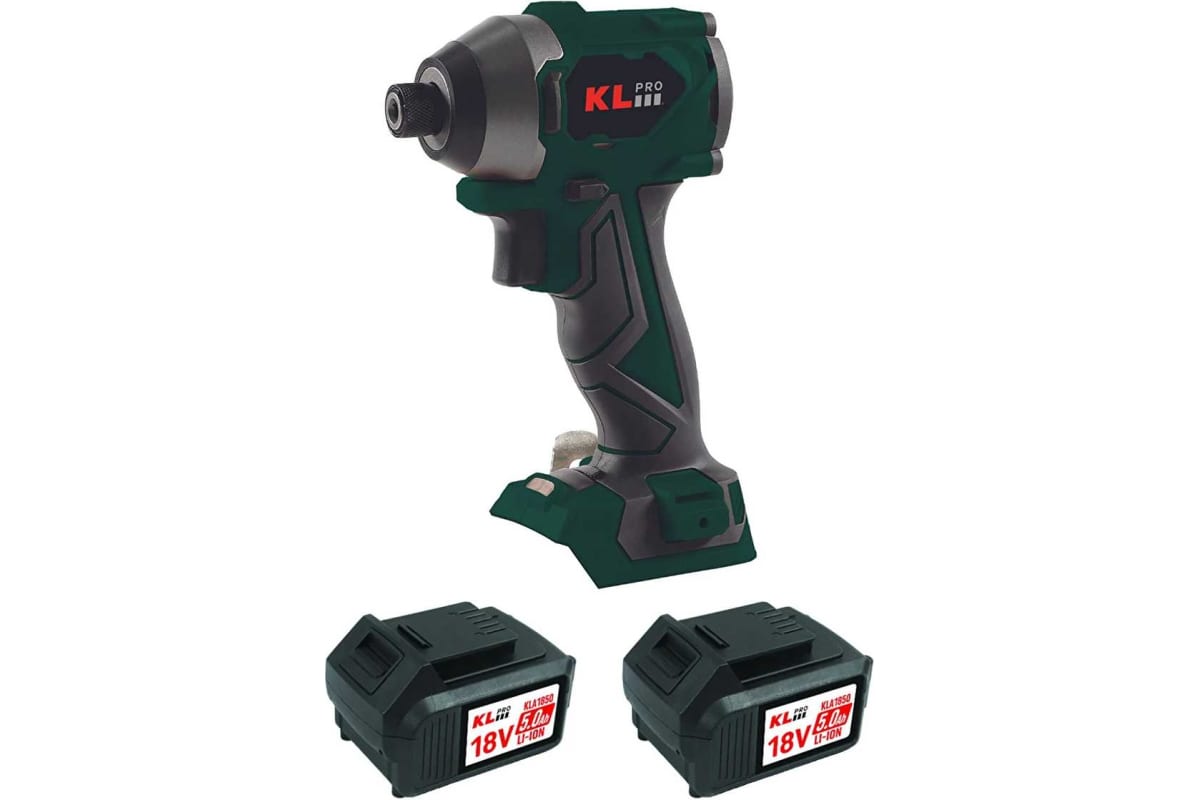 Профессиональный бесщеточный винтоверт аккумуляторный KLPRO KLDV18BH-50 18 v / 5.0 ah 220 Hm 13990