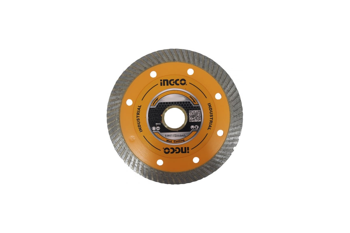 Диск алмазный ультратонкий INDUSTRIAL (115х8х0.8х20/22 мм) Ingco DMD031151HT