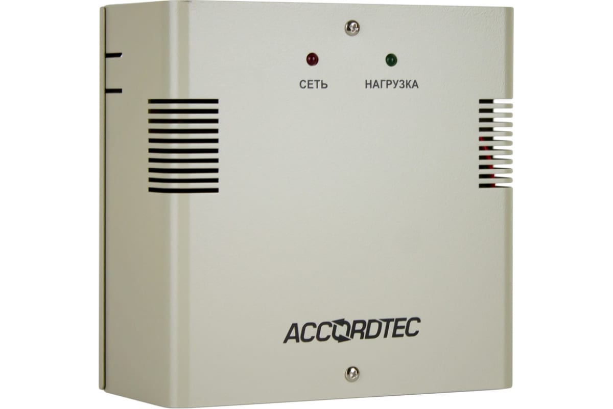 Блок бесперебойного питания ACCORDTEC в корпусе под АКБ 7 Ач. Uвх. AC 165-264 V, Uвых. DC ББП-60 00-00029605