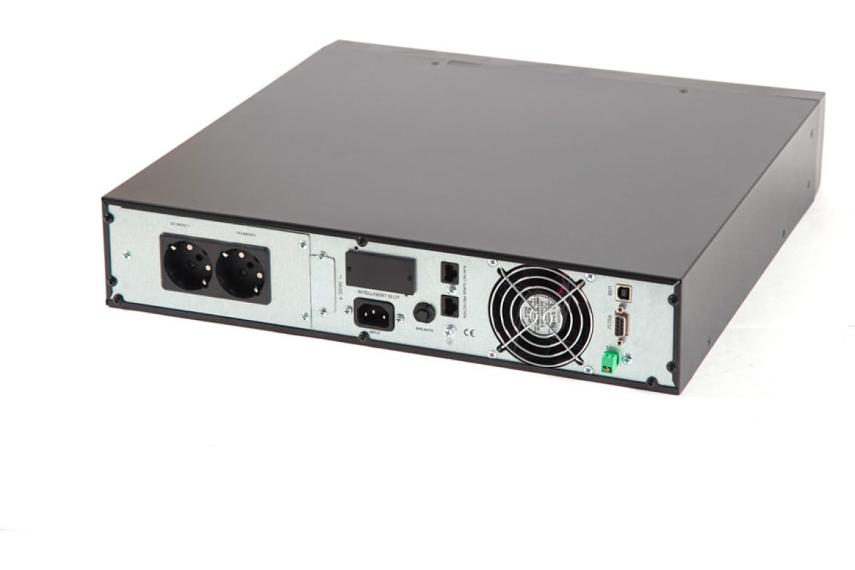 Источники бесперебойного питания Skat -UPS 1000 RACK Источник бесперебойного питания 220В 50/60Гц 900Вт 2 АКБ внешние On-Line синусоида 492