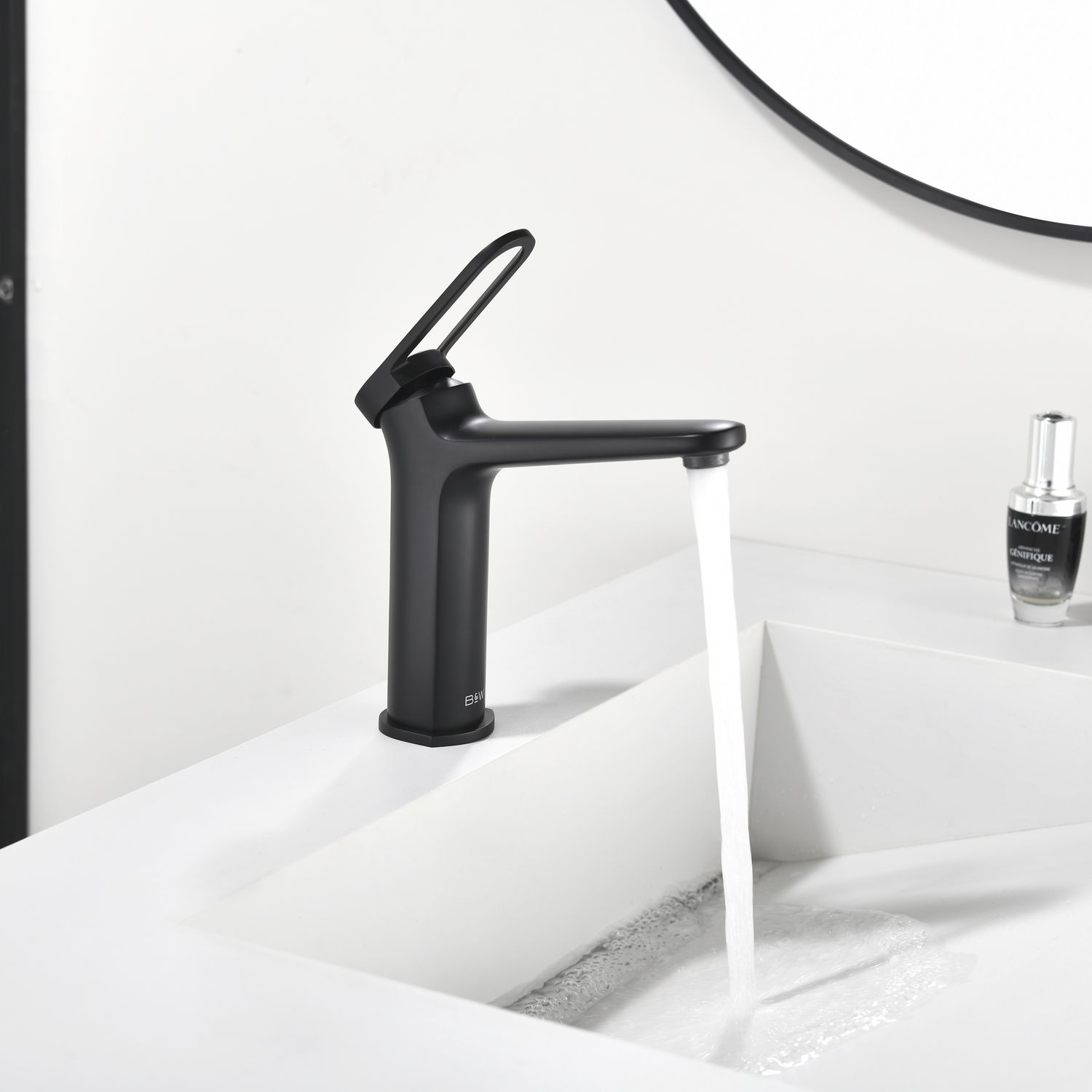 Смеситель для раковины Black&White Gravity GF-7109-MB черный матовый