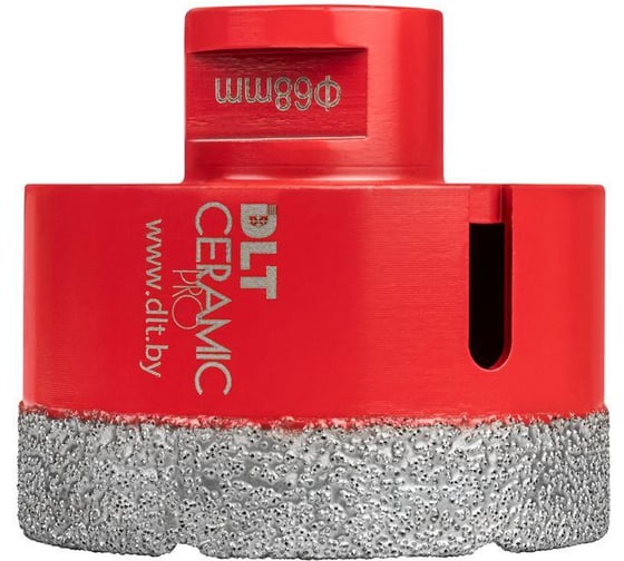 Коронка алмазная по керамограниту CERAMIC PRO, 68 мм DLT 502