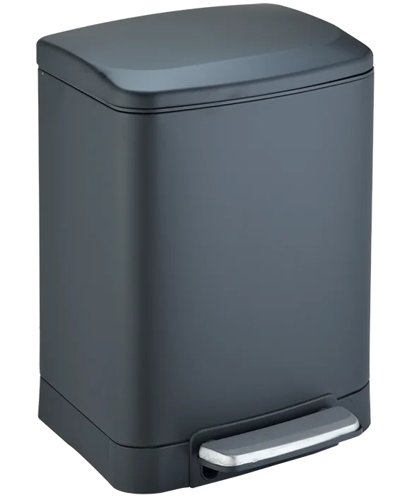 Ведро WeltWasser WW GOLF BL 6L черный матовый 10000013374