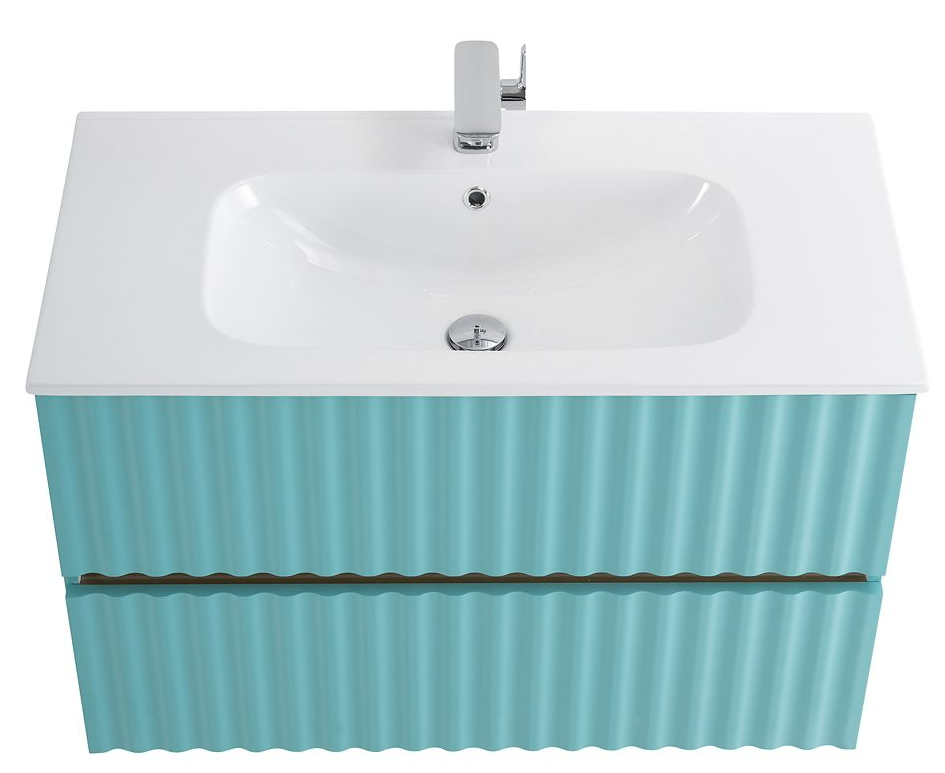 Мебель для ванной Art&Max Elegant 60 см, LED подсветка, светло-зеленый