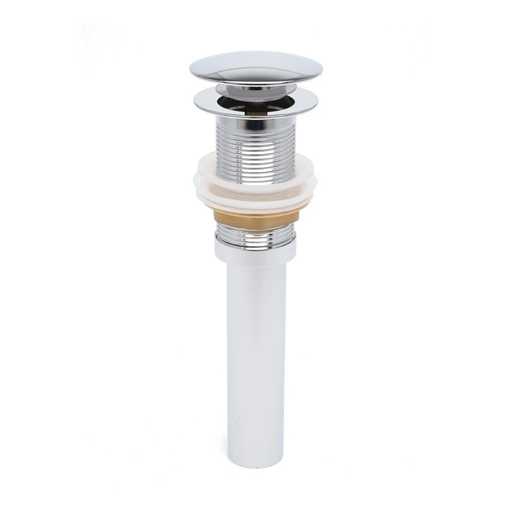 Донный клапан AQUAme AQM7001-0 без перелива, хром