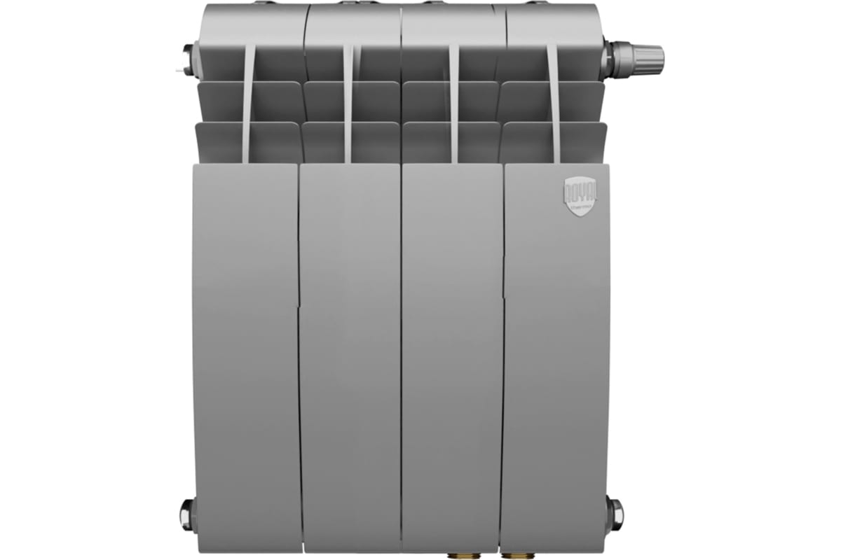 Радиатор Royal Thermo BiLiner 350/Silver Satin VDR - 4 секции НС-1309718