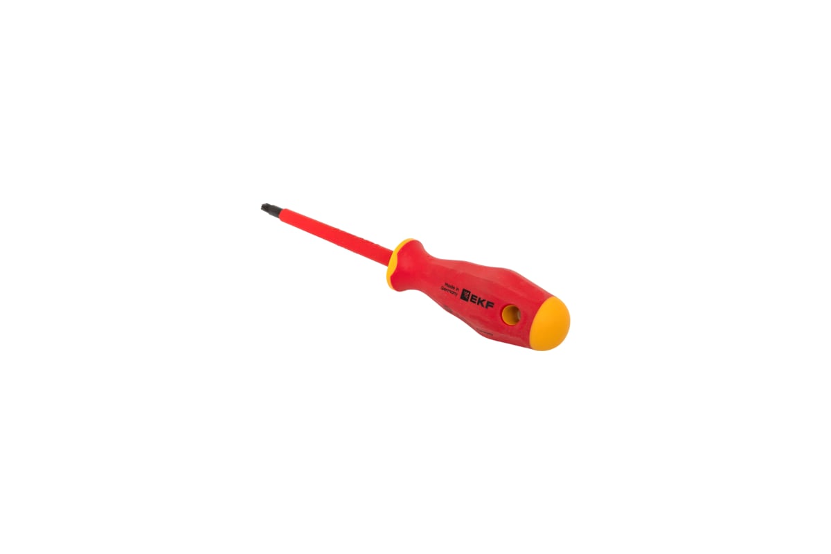 Отвертка EKF Professional PZ-FL2x100 мм, VDE 1000В pz-fl-2-100-pro-in
