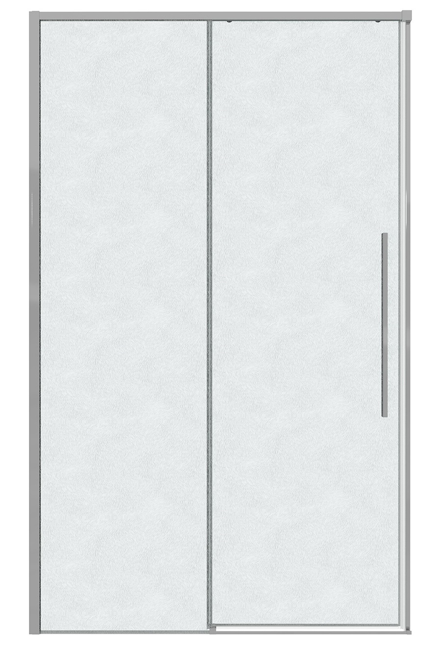Душевая дверь Grossman Galaxy 100x195 шиншилла, хром 100.K33.01.100.10.02