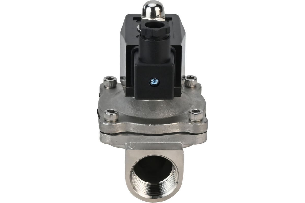 Электромагнитный клапан DN.ru двухходовой VS2W-301E-NC Ду10 Ру10 сталь, EPDM 24В DC D130-01831
