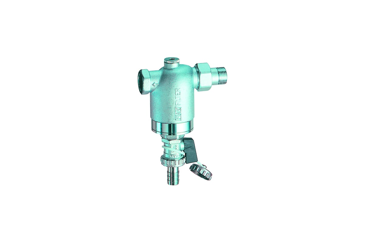 Фильтр FAR 1/2" НР-BР, 300 мкм, Max: 95 C, 25 бар FA 3945 12