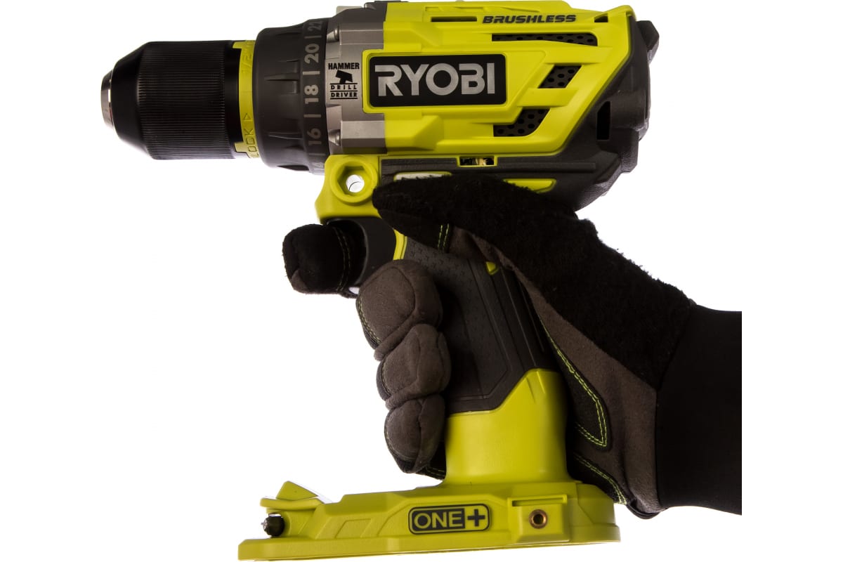 Бесщеточная ударная дрель-шуруповерт Ryobi ONE+ R18PD7-0 5133003941