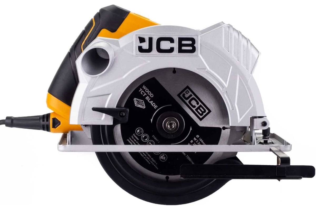 Электрическая циркулярная пила JCB 1500 V, 5800 об/мин, диаметр диска 184 мм, -CS1500-E(57245) JCB-CS1500-E(57245)