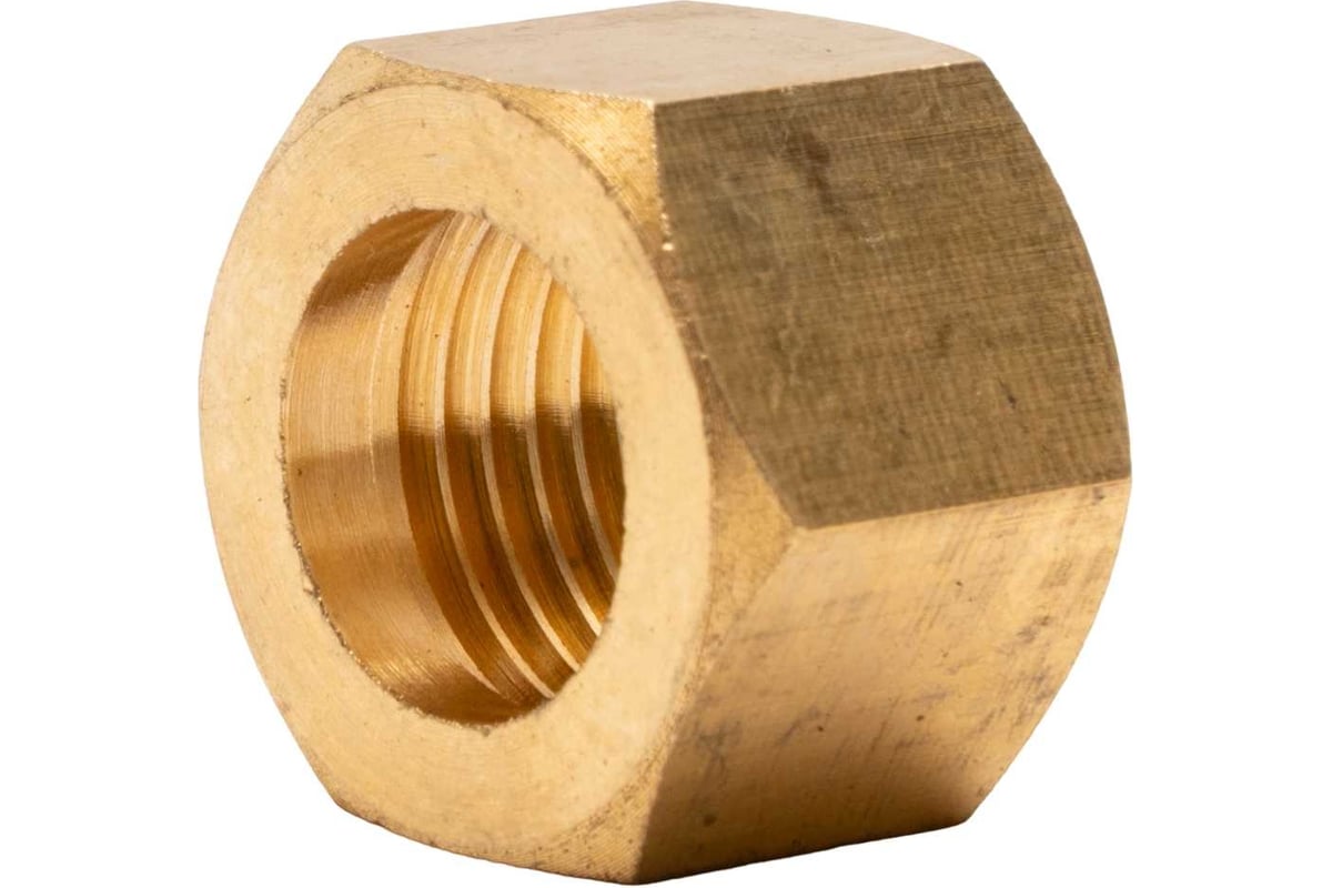 Гайка накидная 19, М16x1.5, латунь, 5 шт в упаковке Krass 2190583