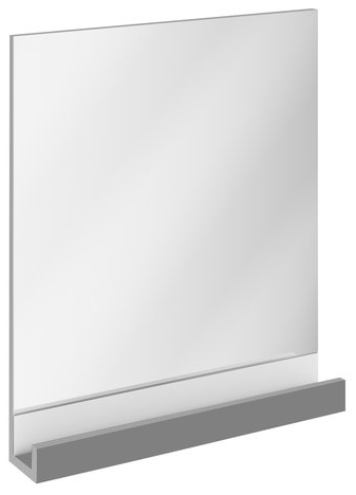 Зеркало Ravak 10° 65 см серый глянец