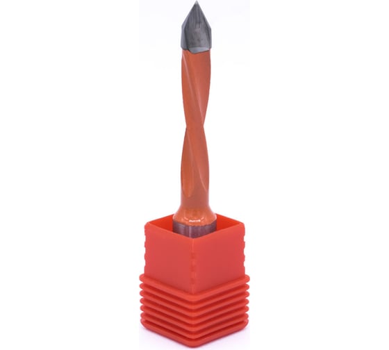 Сверло присадочное сквозное усиленное KJ2-V80203L (7х70 мм; хв-к 10 мм; левое вращение) МНОГОФРЕЗ 6627