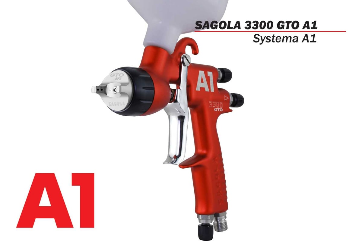 Краскопульт A1 Sagola 3300 1.3 tech logo 10141567