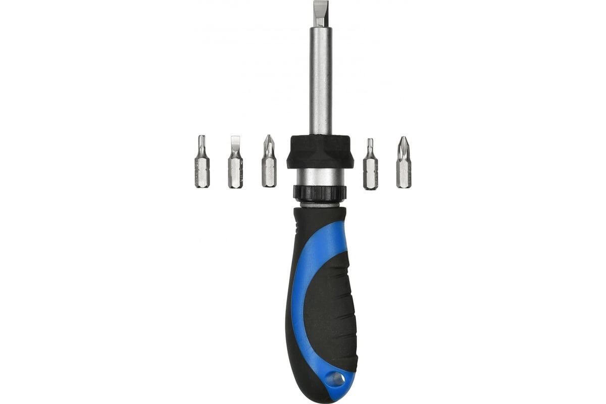 Отвертка Tulips Tools 6 в 1, реверсивная IR15-507