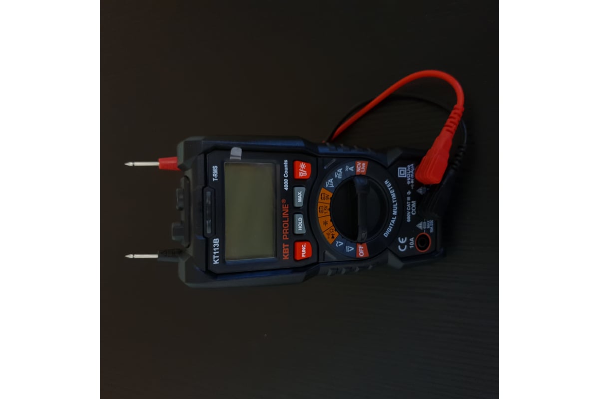 Цифровой мультиметр КВТ KT 113B PROLINE 79125