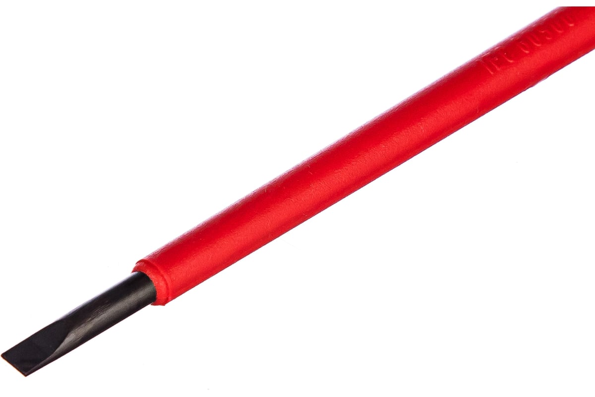 Диэлектрическая отвертка Felo Ergonic 3,5х0,8х100 плоская шлицевая 41303890
