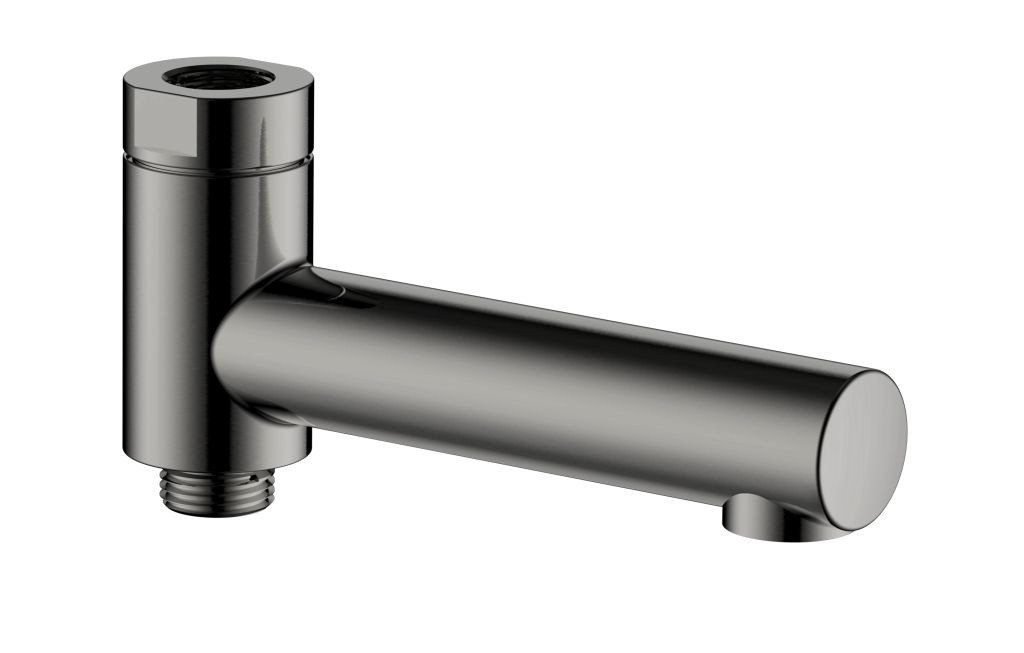 Излив для ванны AQUAme AQM8301GM поворотный, оружейный металл