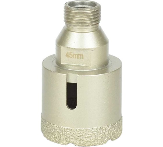 Коронка алмазная, вакуумное спекание (45х40 мм; 1/2"; М14) TECH-NICK TUK 136.600.7023